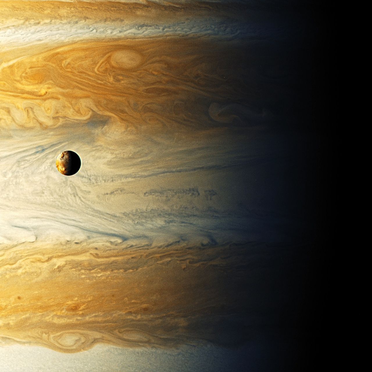 a photograph of Jupiter courtesy of NASA